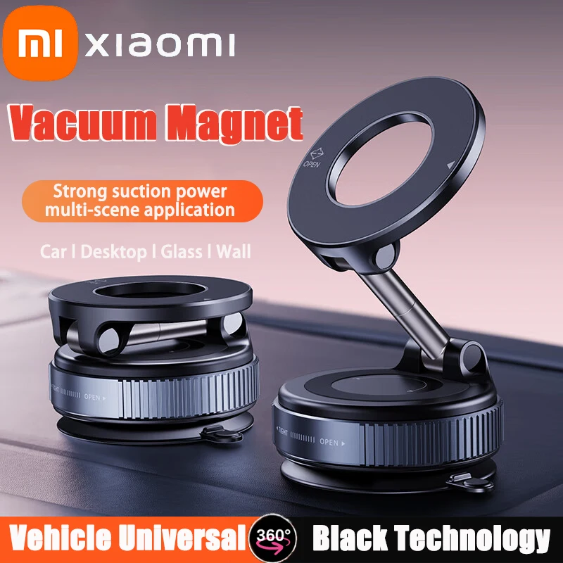 Xiaomi Magsafe Car Phone Holder Suction Cup Vacuum Magnetic Phone Stand 360° rotatable and Foldable Suction Cup Phone Holder
Xiaomi Magsafe Car Phone Holder Suction Cup Vacuum Magnetic Phone Stand 360° rotatable and Foldable Suction Cup Phone Holder