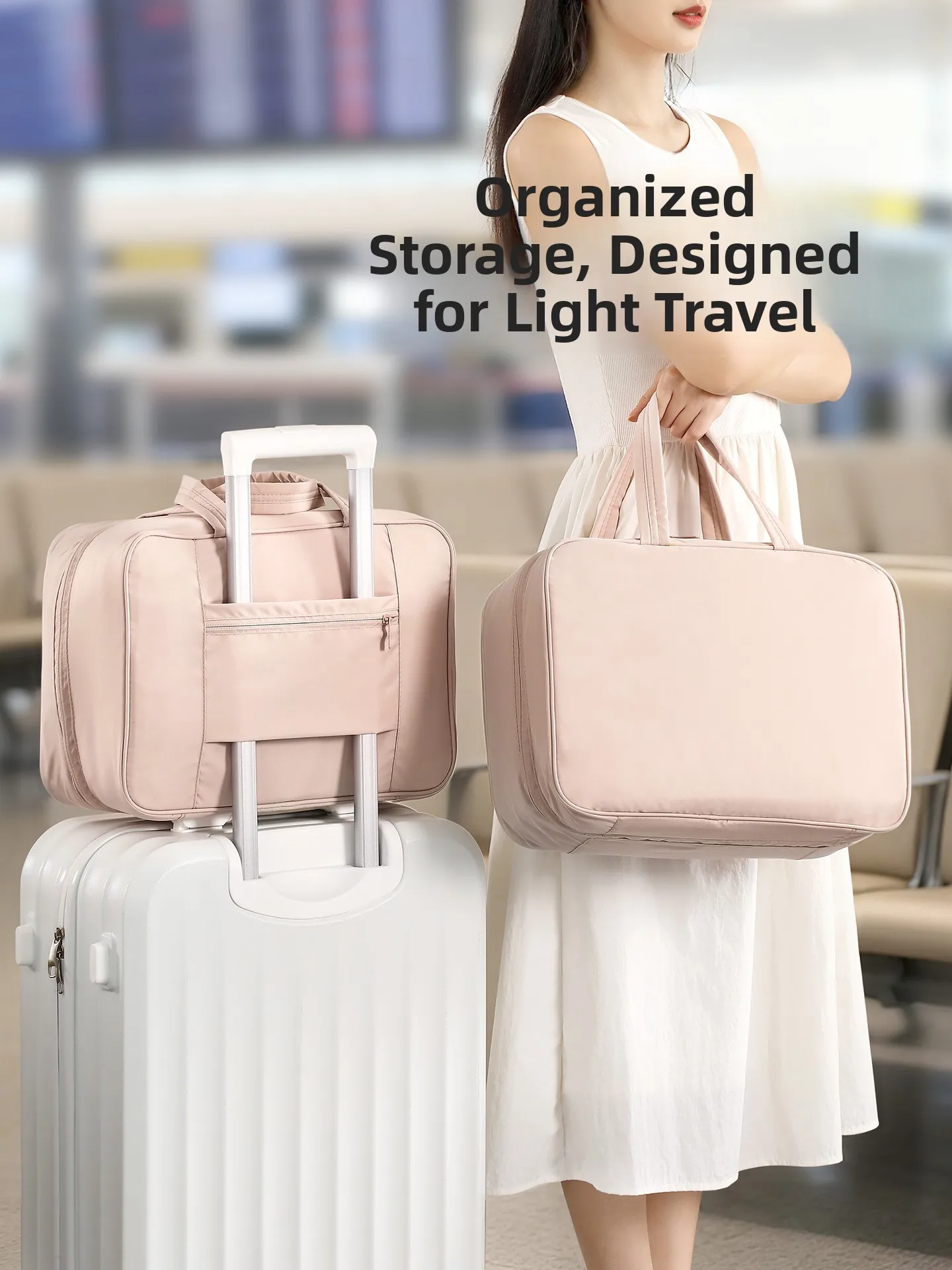 Lightweight Travel Bag Women's Suitcase Covering Storage Bag Handheld Lage Organizer very Bag Busin Trip ential Bag
Lightweight Travel Bag Women's Suitcase Covering Storage Bag Handheld Lage Organizer very Bag Busin Trip ential Bag