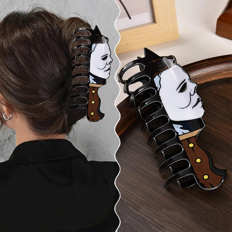Halloween Clown Face Hairpin Holiday Party Acrylic Creative Face Clown Shark Clip Party Headdress Hairpin
Halloween Clown Face Hairpin Holiday Party Acrylic Creative Face Clown Shark Clip Party Headdress Hairpin