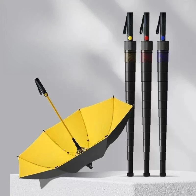 Bent Handle Golf Umbrella Waterproof Cover Included Pongee Cloth Portable UV Sun Rain Dual-use Business Gift Umbrella
Bent Handle Golf Umbrella Waterproof Cover Included Pongee Cloth Portable UV Sun Rain Dual-use Business Gift Umbrella
