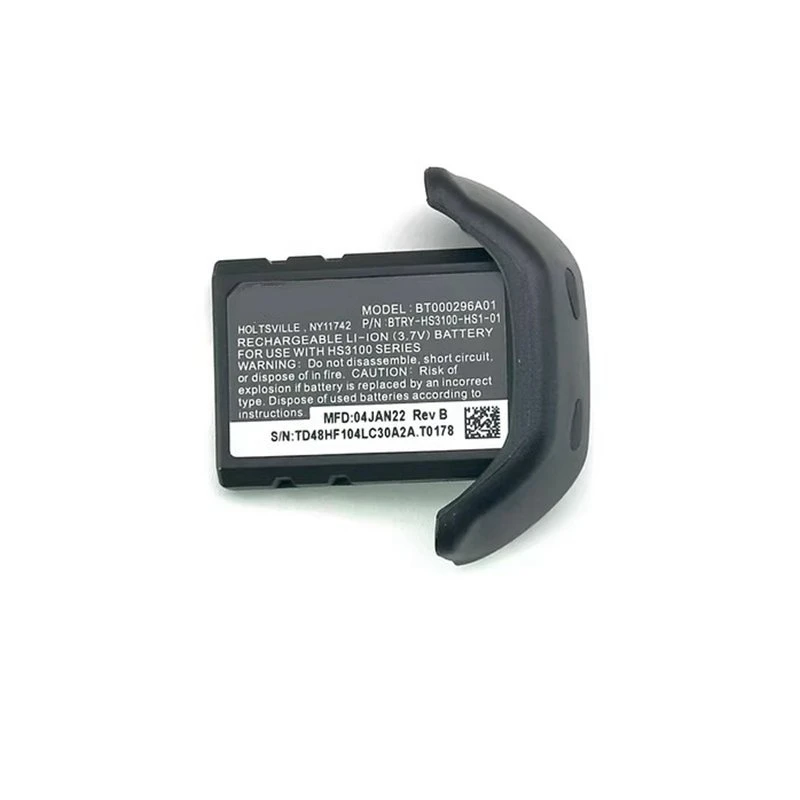 Аккумуляторная литиевая батарея BTRY-HS3100 3.7V для сканера штрих-кодов HS3100 (BT000296A01)
Аккумуляторная литиевая батарея BTRY-HS3100 3.7V для сканера штрих-кодов HS3100 (BT000296A01)