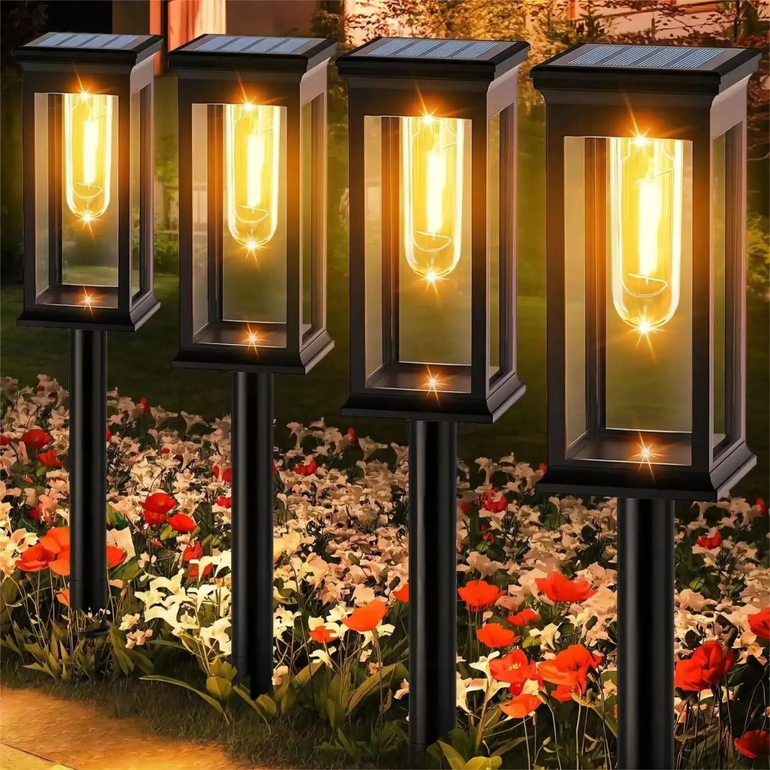 Solar Pathway Lights Outdoor Solar Pathway Garden Lamp Waterproof Landscape Lights Walkway Driveway Lawn Patio Garden Decor
Solar Pathway Lights Outdoor Solar Pathway Garden Lamp Waterproof Landscape Lights Walkway Driveway Lawn Patio Garden Decor
