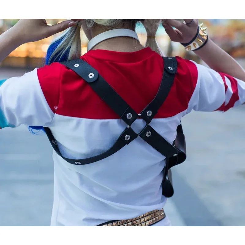 ss13Хэллоуин дети самоубийцы Харли костюмы для косплея Squad Quinn Monster куртка брюки для девочек Рождественская вечеринка униформа с париком перчатки
ss13Хэллоуин дети самоубийцы Харли костюмы для косплея Squad Quinn Monster куртка брюки для девочек Рождественская вечеринка униформа с париком перчатки