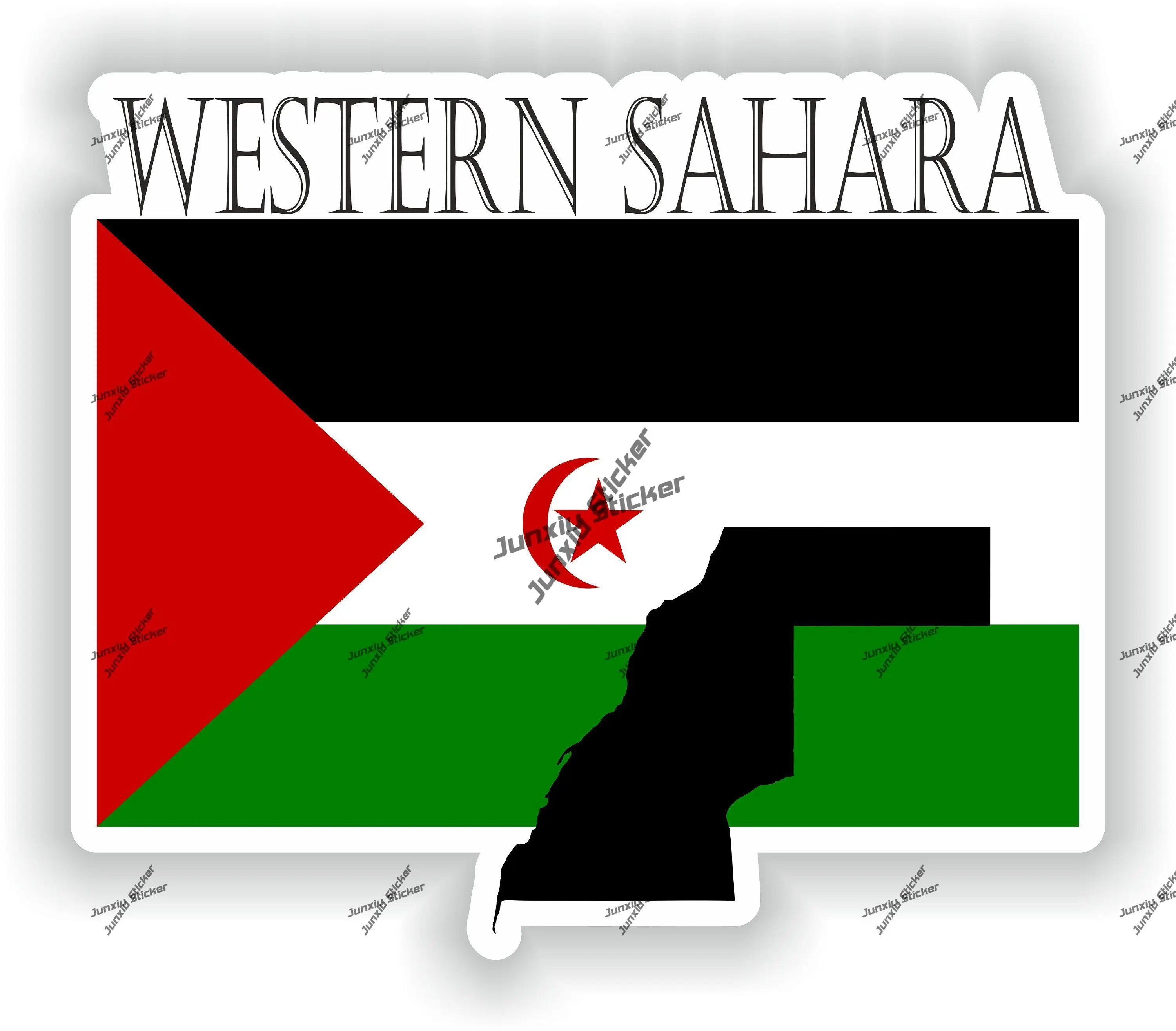 Western Sahara Sticker Coat of Arms of Western Sahara Flag with Graphical Outline Emblem Scratch-Proof Decal for SUV Window
Western Sahara Sticker Coat of Arms of Western Sahara Flag with Graphical Outline Emblem Scratch-Proof Decal for SUV Window