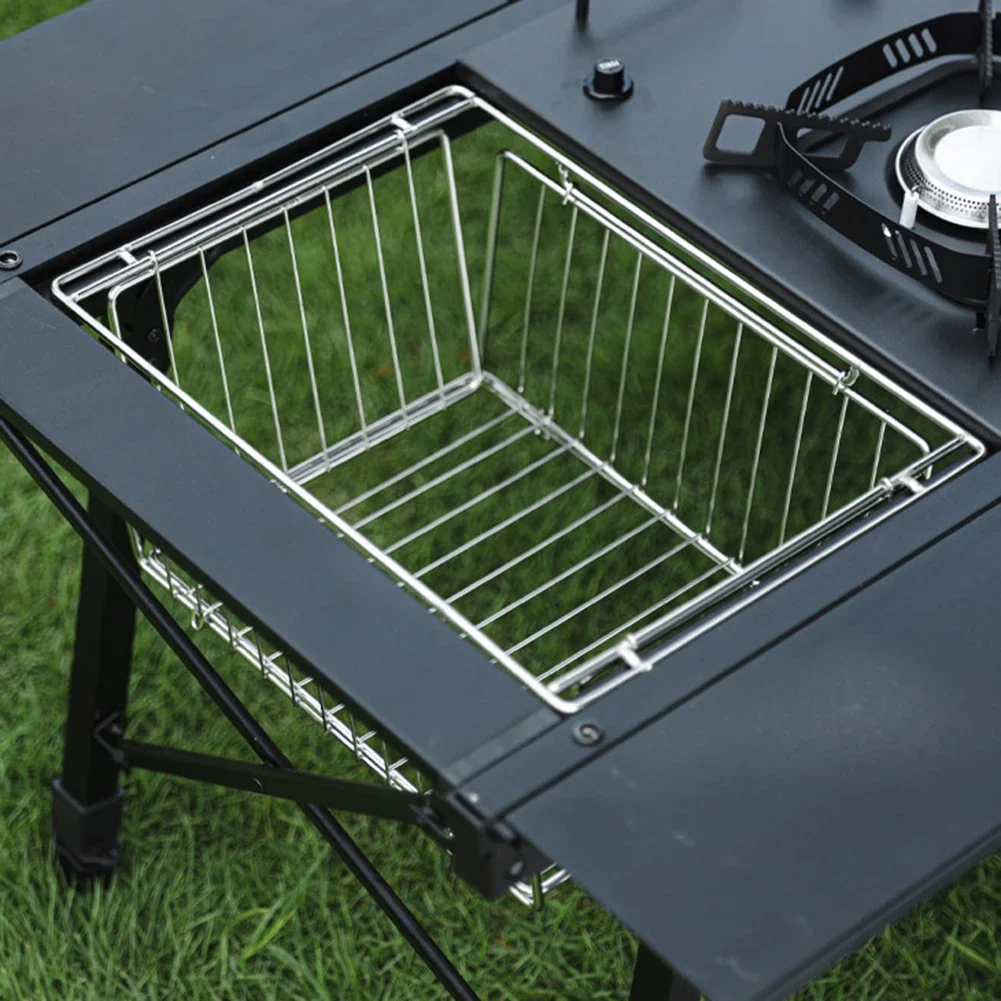Travel Sink Basket Camping Drain Basket Folds Flat For Storage Practical Dimensions Rounded Edges For Safety For IGT Countertop
Travel Sink Basket Camping Drain Basket Folds Flat For Storage Practical Dimensions Rounded Edges For Safety For IGT Countertop