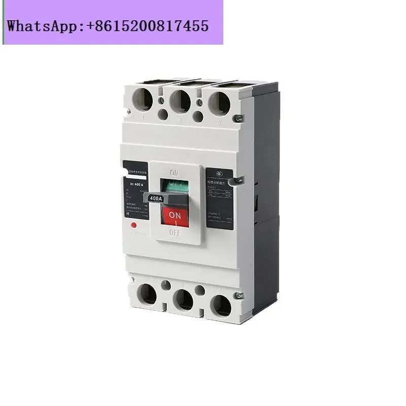 Molded case circuit breaker 400A anti-trip MKM1-400L/3300 3 extremely low voltage air overload protector
Molded case circuit breaker 400A anti-trip MKM1-400L/3300 3 extremely low voltage air overload protector