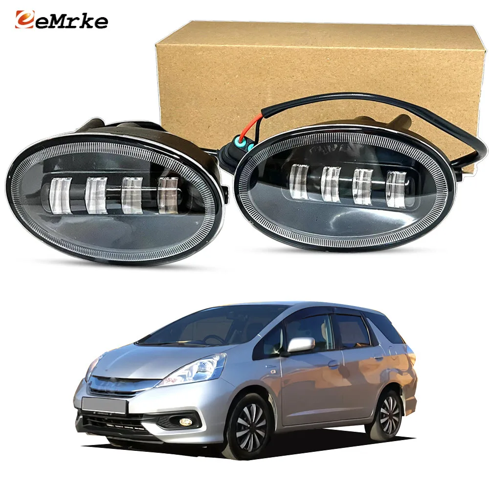 200% Brightness White Yellow LED Fog Lights 40W Lens for Honda Fit Shuttle GG / GP 2012 2013 2014 Replace Factory Halogen Lamp
200% Brightness White Yellow LED Fog Lights 40W Lens for Honda Fit Shuttle GG / GP 2012 2013 2014 Replace Factory Halogen Lamp