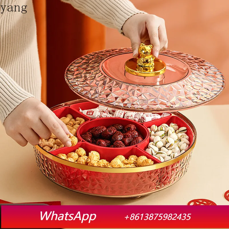 CX Home Living Room Holiday Snack Plate Candy Box with Lid
CX Home Living Room Holiday Snack Plate Candy Box with Lid