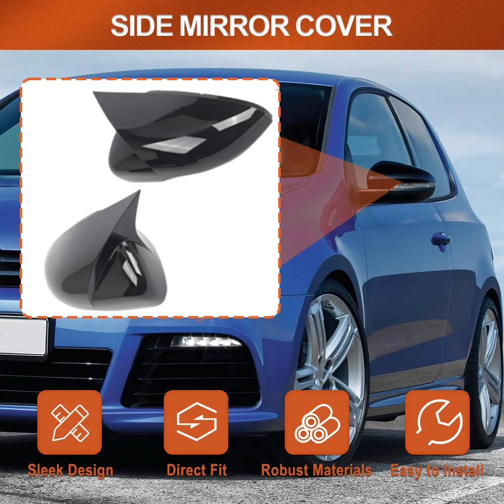 For Volkswagen VW Golf MK6 2009-2013 Touran 2010-2014 ABS Side Rearview Wing Mirror Cover Caps Shell Trim OX Horn Style
For Volkswagen VW Golf MK6 2009-2013 Touran 2010-2014 ABS Side Rearview Wing Mirror Cover Caps Shell Trim OX Horn Style
