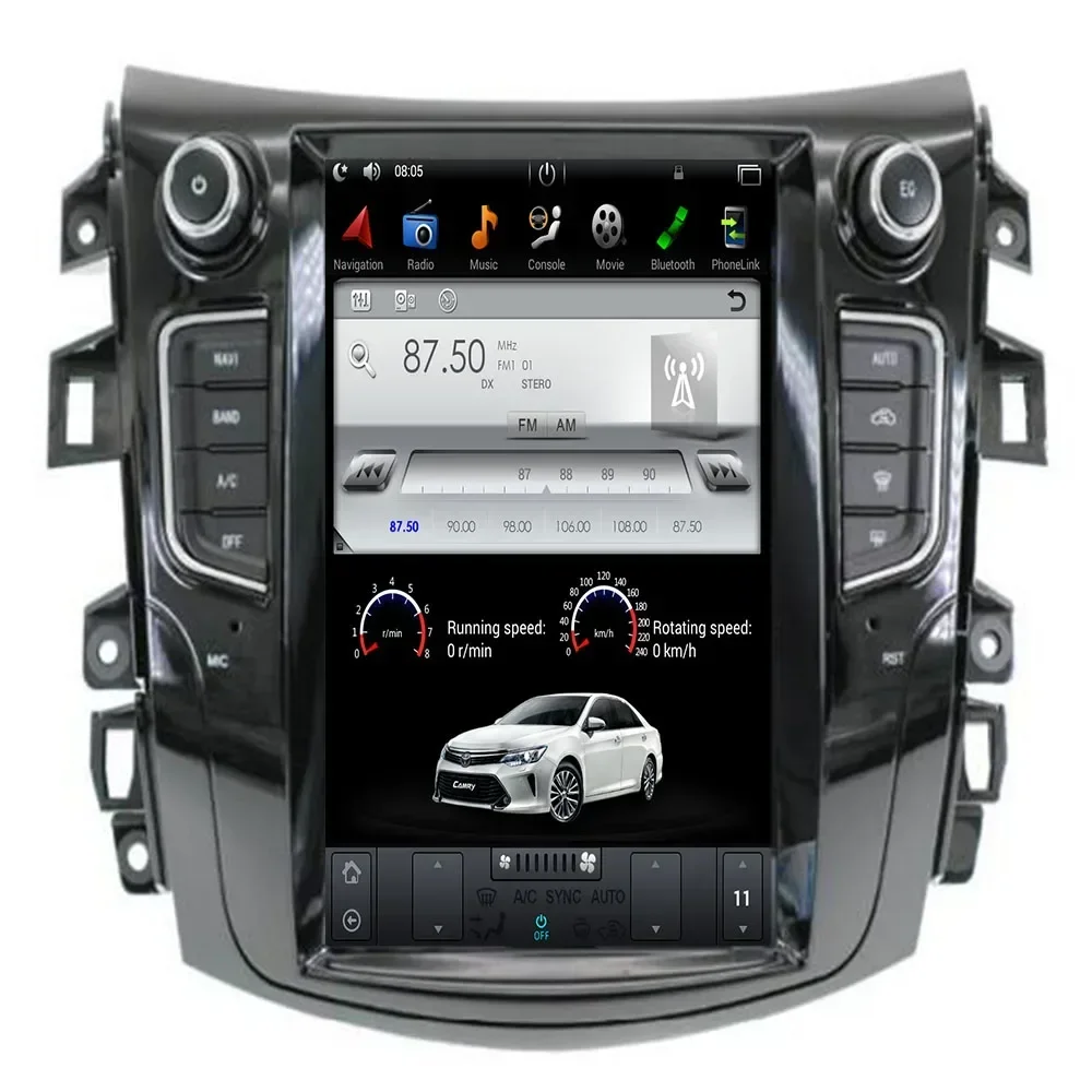 2din 12,3 "экран в стиле Теслы CarPlay Android PX6 для Nissan Navara Terra NP300 2014 - 2023 Радио Мультимедийный DVD плеер Navi GPS
2din 12,3 "экран в стиле Теслы CarPlay Android PX6 для Nissan Navara Terra NP300 2014 - 2023 Радио Мультимедийный DVD плеер Navi GPS