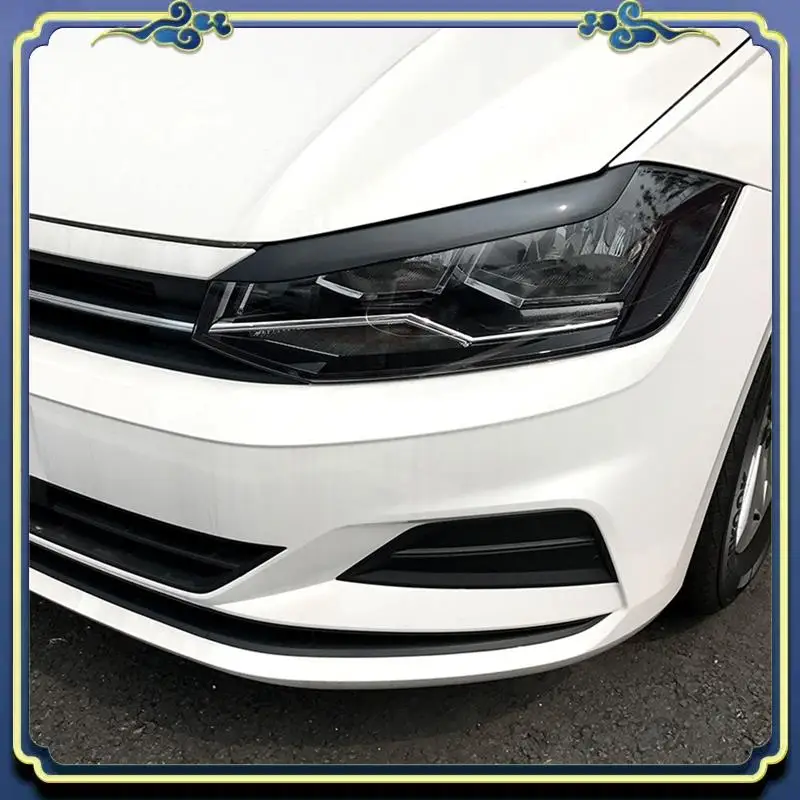 AU16-1Pair Car Front Headlight Eyebrows Eye Cover Trim Sticker Parts For VW Polo 2019-2023 Molding Lamp Eyelids Strips Lid Cover
AU16-1Pair Car Front Headlight Eyebrows Eye Cover Trim Sticker Parts For VW Polo 2019-2023 Molding Lamp Eyelids Strips Lid Cover