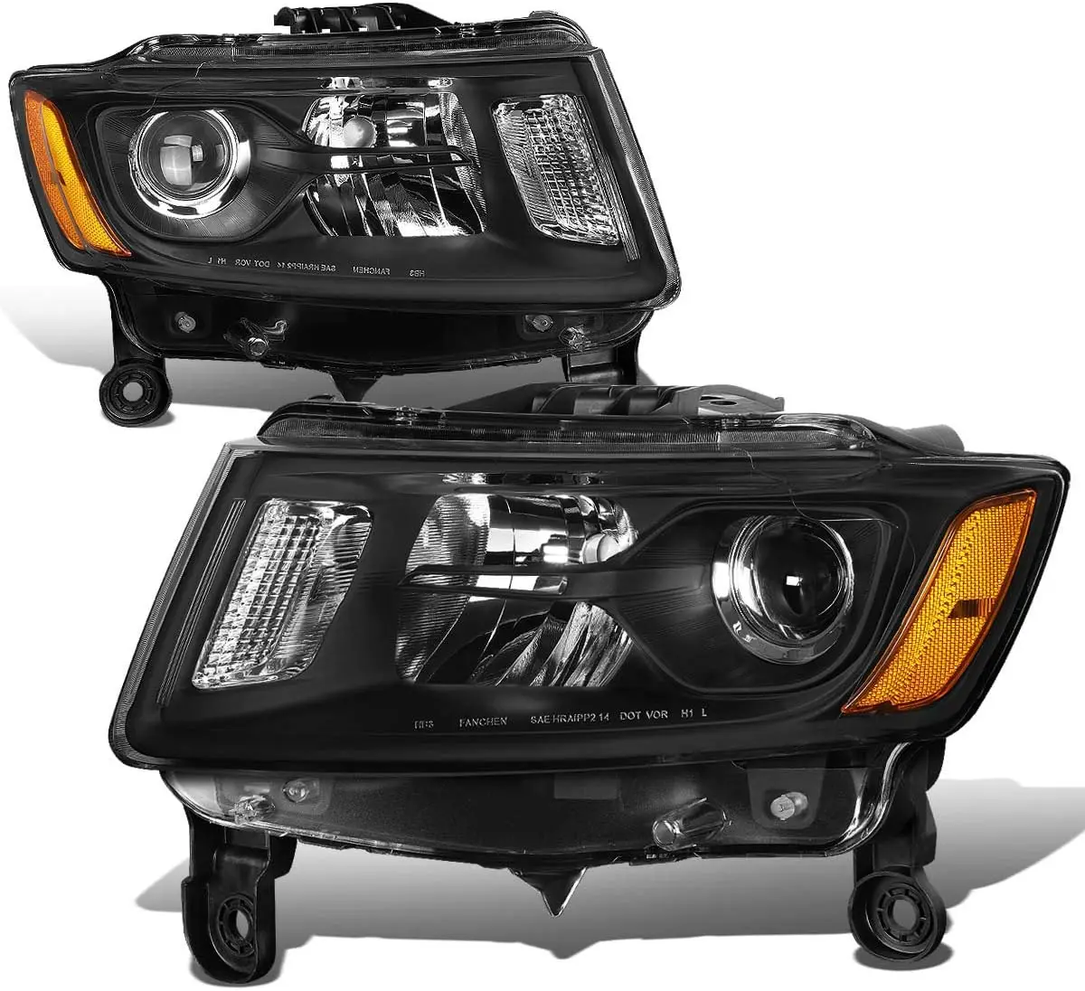 Headlights Assembly Compatible with 2014 2015 2016 Jeep Grand Cherokee, Driver and Passenger Side Halogen Headlamps Replacement
Headlights Assembly Compatible with 2014 2015 2016 Jeep Grand Cherokee, Driver and Passenger Side Halogen Headlamps Replacement