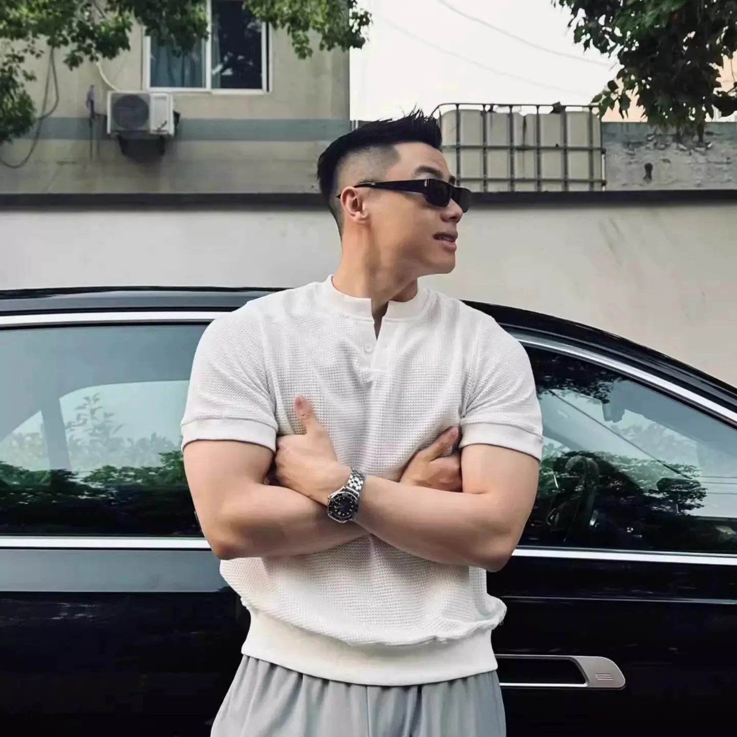 Loose Fit Knitted Short Sleeve Shirt Men's Summer Big Size 300 Pounds Trendy Money Hearty Style T-Shirt Casual Comfortab...
Loose Fit Knitted Short Sleeve Shirt Men's Summer Big Size 300 Pounds Trendy Money Hearty Style T-Shirt Casual Comfortab...