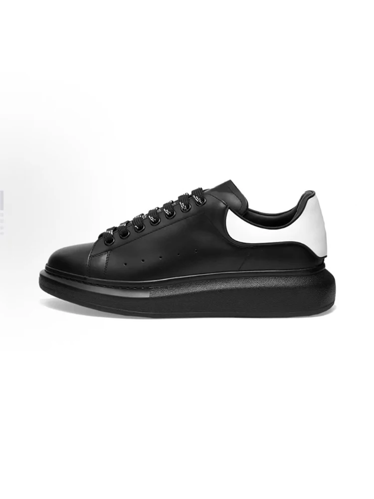 Spring Summer Fashion Simplicity Casual Lace-Up Patchwork Low-top Shoes Men's Round Toe Snug Anti-Skid Thick Bottom Shoes
Spring Summer Fashion Simplicity Casual Lace-Up Patchwork Low-top Shoes Men's Round Toe Snug Anti-Skid Thick Bottom Shoes