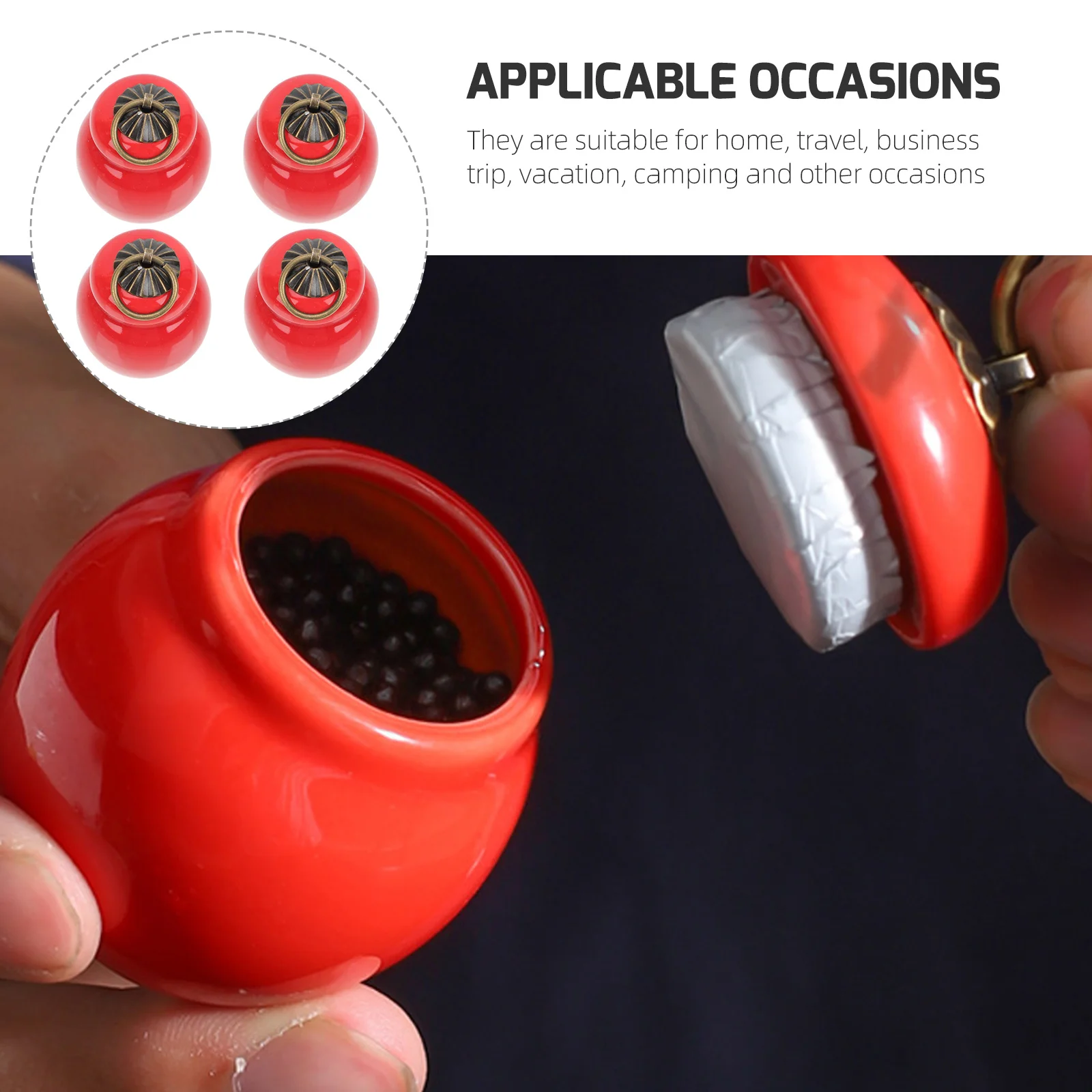 4Pcs Exquisite Ceramic Tea Canisters Bright Retro Design for Home Restaurant Multi-Functional Storage Vintage Tea Storage Cans
4Pcs Exquisite Ceramic Tea Canisters Bright Retro Design for Home Restaurant Multi-Functional Storage Vintage Tea Storage Cans