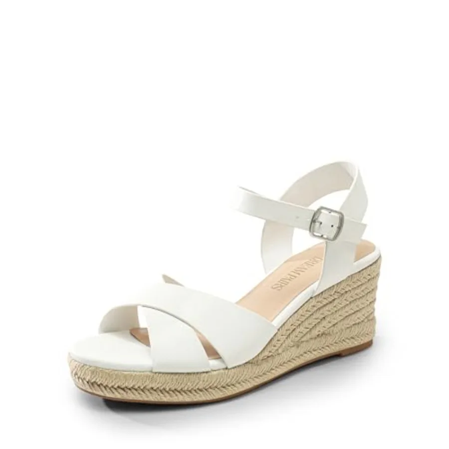 DREAM PAIRS Espadrille Dressy Wedge Sandals, Women's Platform Sandals Casual Summer, Comfortable High Heeled Wedges with Adjust
DREAM PAIRS Espadrille Dressy Wedge Sandals, Women's Platform Sandals Casual Summer, Comfortable High Heeled Wedges with Adjust