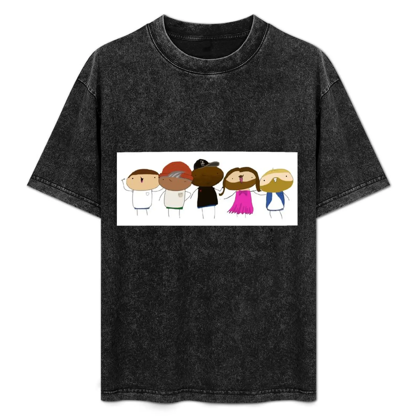Fab Five Queer eye cartoons T-Shirt Anti-Wrinkle Short Sleeve T-Shirt
Fab Five Queer eye cartoons T-Shirt Anti-Wrinkle Short Sleeve T-Shirt