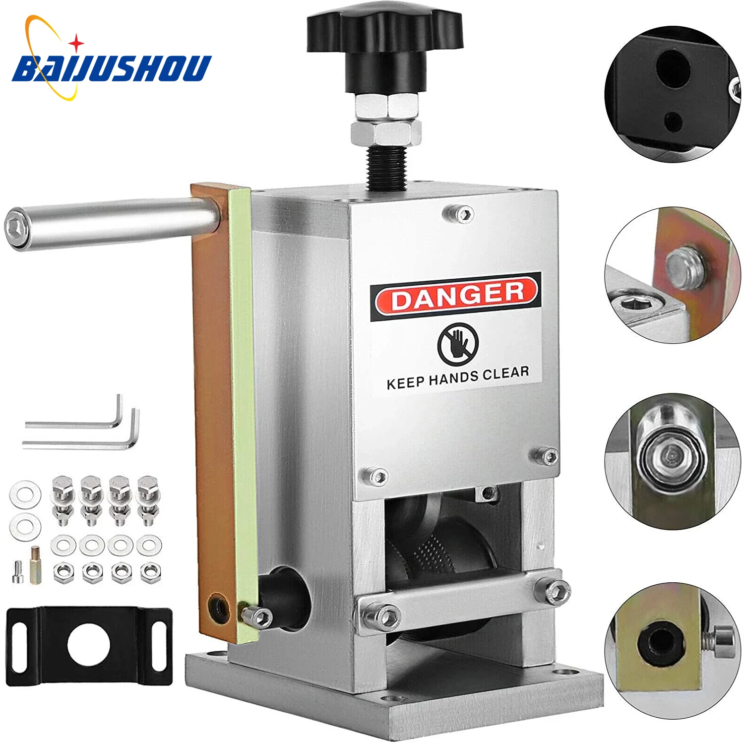 Copper Wire Stripping Machine Scrap Recycle Tool Manual Cable Stripper
Copper Wire Stripping Machine Scrap Recycle Tool Manual Cable Stripper