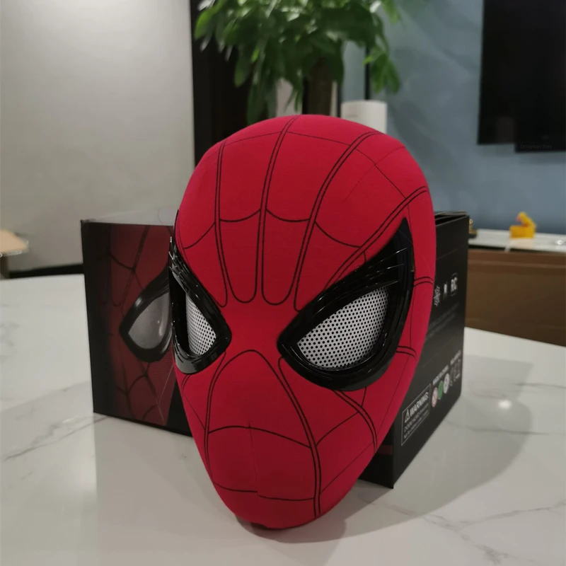 Spider Man Can Blink Masks Cosplay Miles Headgear Moving Eyes Model Party Props Elastic Toys Adults HalloweenChristmas Gifts
Spider Man Can Blink Masks Cosplay Miles Headgear Moving Eyes Model Party Props Elastic Toys Adults HalloweenChristmas Gifts