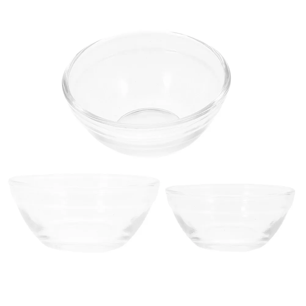 3Pcs Small Glass Pudding Bowls Clear Jelly Cups Dessert Serving Containers Kitchen Prep Bowls for Mousse Ice Cream Fruit
3Pcs Small Glass Pudding Bowls Clear Jelly Cups Dessert Serving Containers Kitchen Prep Bowls for Mousse Ice Cream Fruit