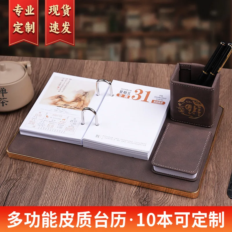 Calendar 2024 Year of the Dragon retro creative desktop decoration plan business office gift box desk calendar customization
Calendar 2024 Year of the Dragon retro creative desktop decoration plan business office gift box desk calendar customization