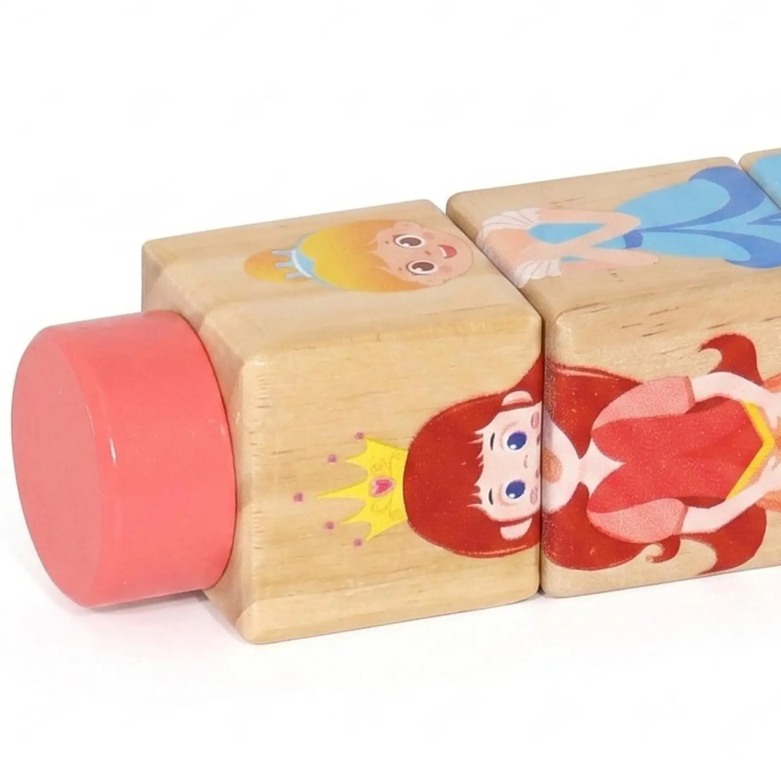 Rotating Puzzle Block Wooden Toy Preschool Brain Teaser for Children Skill Development and Learning
Rotating Puzzle Block Wooden Toy Preschool Brain Teaser for Children Skill Development and Learning