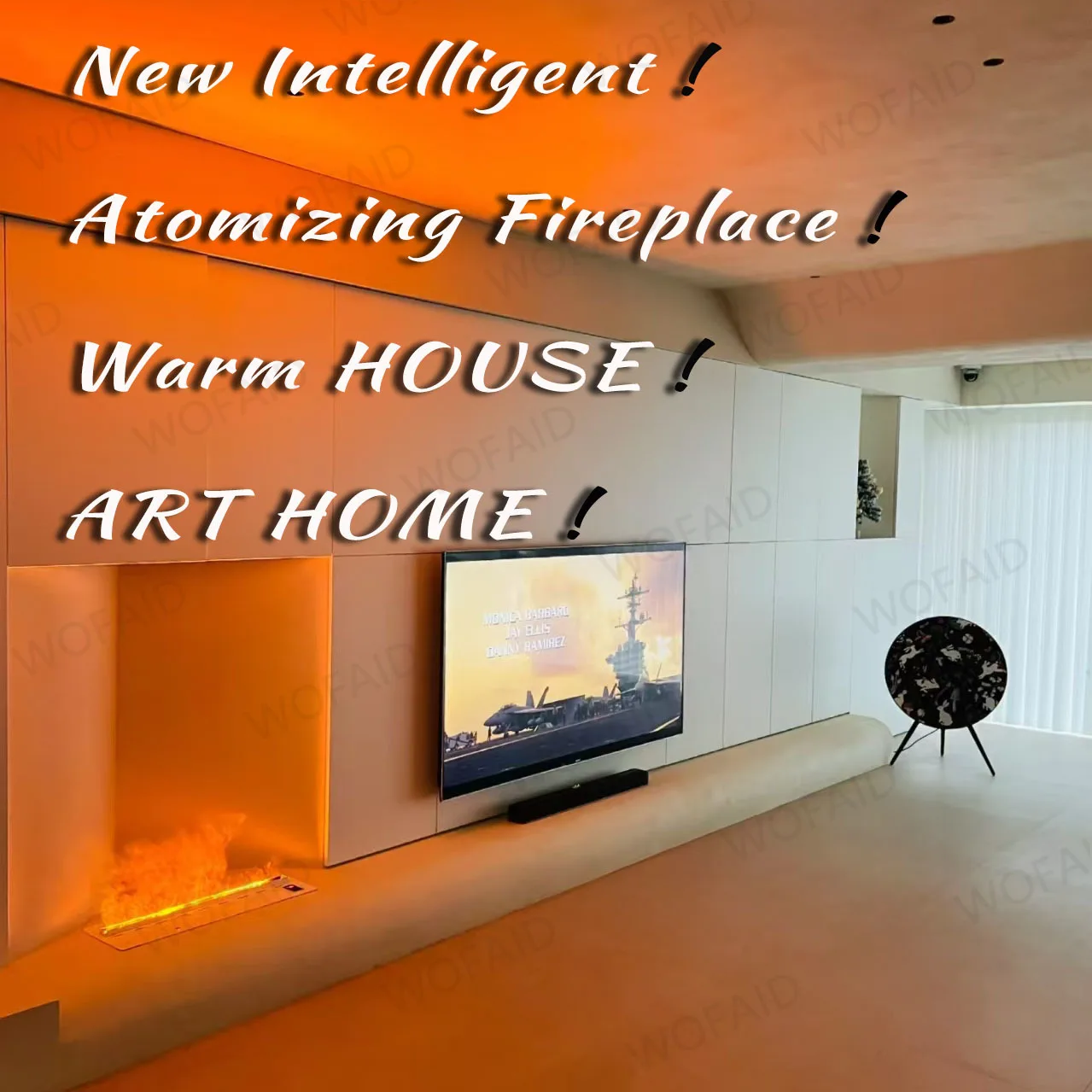 Home 3D Atomizing Fireplace European Decoration Embedded 1000 MM Electronic Fireplace Simulation Flame TV Cabinet Humidifier
Home 3D Atomizing Fireplace European Decoration Embedded 1000 MM Electronic Fireplace Simulation Flame TV Cabinet Humidifier
