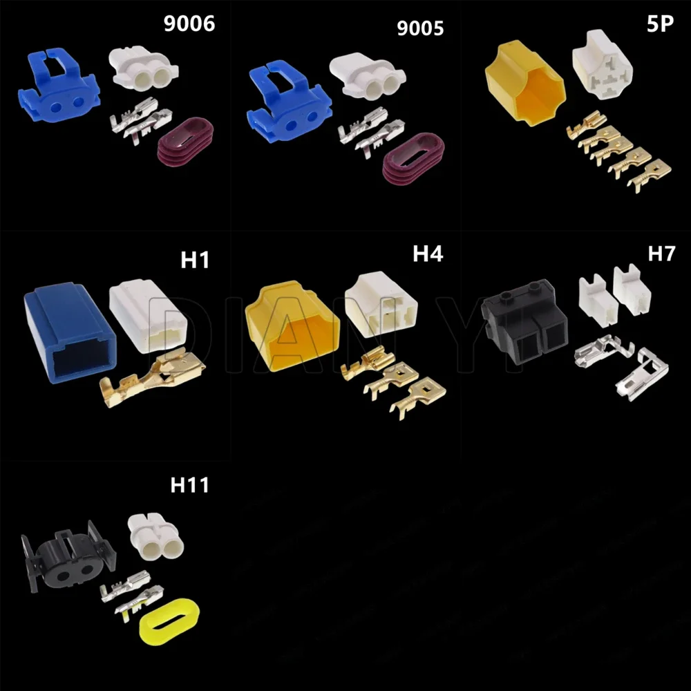 1 Set AC Assembly Auto Light Lamp Bulb Plug Car Truck Female Ceramic Headlight Extension Socket H1 H4 H7 H11 9005 9006
1 Set AC Assembly Auto Light Lamp Bulb Plug Car Truck Female Ceramic Headlight Extension Socket H1 H4 H7 H11 9005 9006