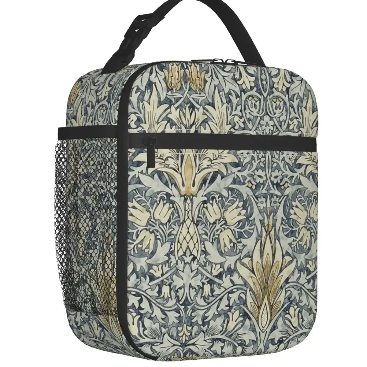William Morris Snakeshead Pattern Thermal Insulated Lunch Bag Textile Resuable Tote for Kids School Multifunction Food Box
William Morris Snakeshead Pattern Thermal Insulated Lunch Bag Textile Resuable Tote for Kids School Multifunction Food Box