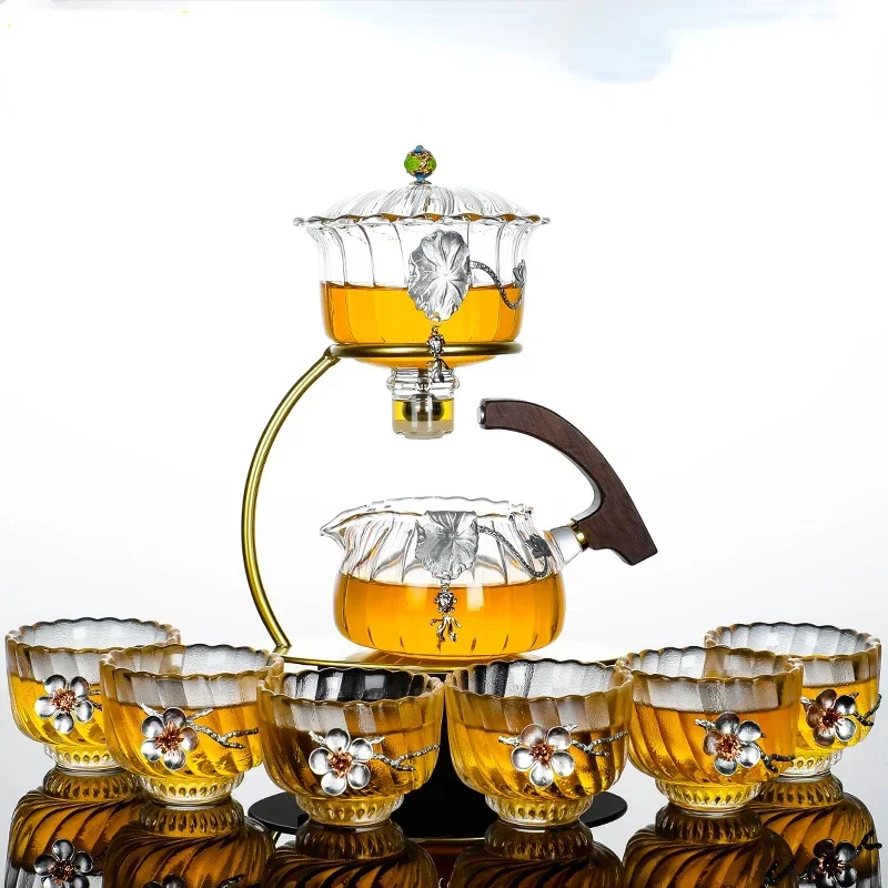 Creative Lazy Kung Fu Tea Set for Home and Office - Automatic and Semi-Automatic Tea Making Devices with Teapot and Tea Cup
Creative Lazy Kung Fu Tea Set for Home and Office - Automatic and Semi-Automatic Tea Making Devices with Teapot and Tea Cup