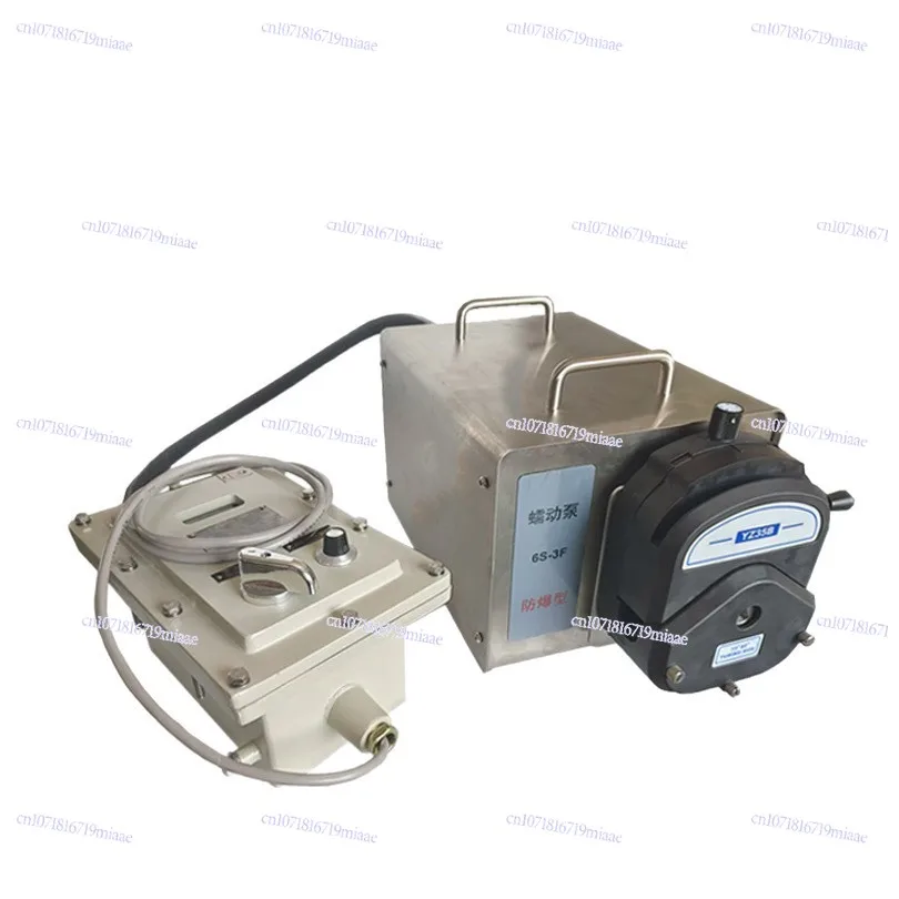 Electric Explosion-proof Peristaltic Pump 6S-2F/6S-3F High-flow Explosion-proof Motor
Electric Explosion-proof Peristaltic Pump 6S-2F/6S-3F High-flow Explosion-proof Motor