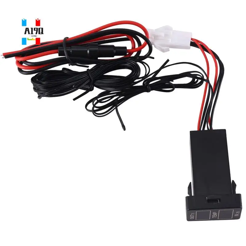 A19Q-Car Interior And Exterior Temperature Display Dual Temperature Sensor For Toyota Camry Corolla Yaris RAV4 33X22.5Mm
A19Q-Car Interior And Exterior Temperature Display Dual Temperature Sensor For Toyota Camry Corolla Yaris RAV4 33X22.5Mm