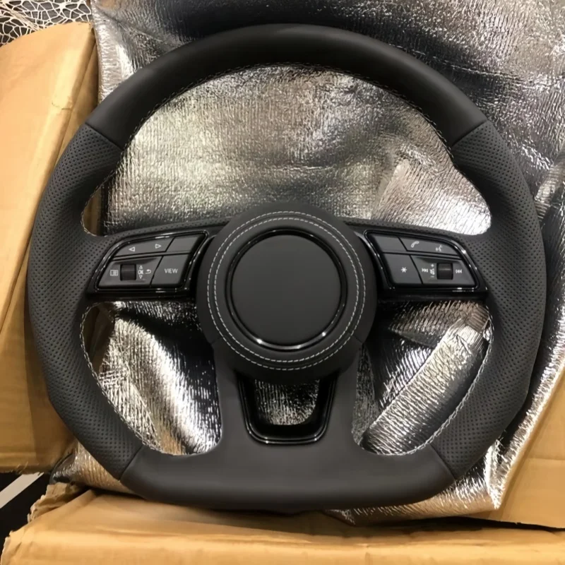 Fully punched D-frame Sports Steering Wheel For Audi A4L A3 A5 A6L C7 A7 A8L Q3 Q5 Q7 Upgraded Multi-functional Flat-bottom
Fully punched D-frame Sports Steering Wheel For Audi A4L A3 A5 A6L C7 A7 A8L Q3 Q5 Q7 Upgraded Multi-functional Flat-bottom