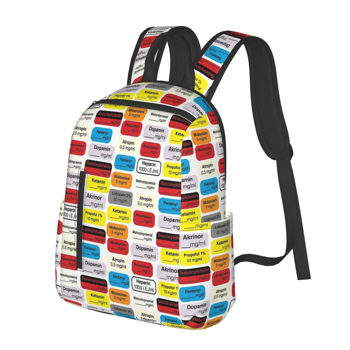 Anesthesia Medication Student Backpack School Bag Hiking Travel Daypack for Boys Girls Bookbag Shoulder Bags
Anesthesia Medication Student Backpack School Bag Hiking Travel Daypack for Boys Girls Bookbag Shoulder Bags