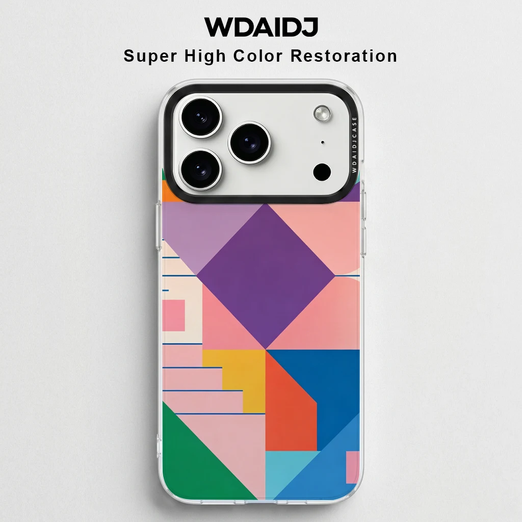Colorful Geometric Abstract Print With Pastel Tones Phone Case For iPhone 17 16 15 14 13 Modern Bauhaus Anti Drop Clear Cover
Colorful Geometric Abstract Print With Pastel Tones Phone Case For iPhone 17 16 15 14 13 Modern Bauhaus Anti Drop Clear Cover