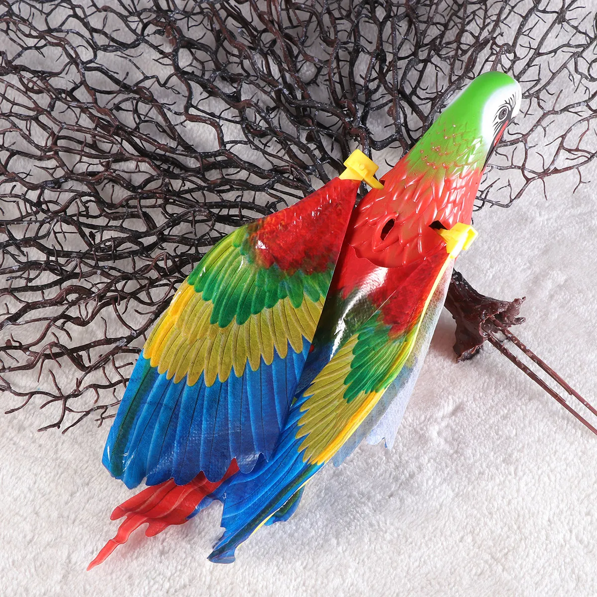 Electronic Parrot Flying Sling Bird High Quality ABS Electric 360 Degree Flapping Wings Hanging Ceiling Glowing Eyes
Electronic Parrot Flying Sling Bird High Quality ABS Electric 360 Degree Flapping Wings Hanging Ceiling Glowing Eyes