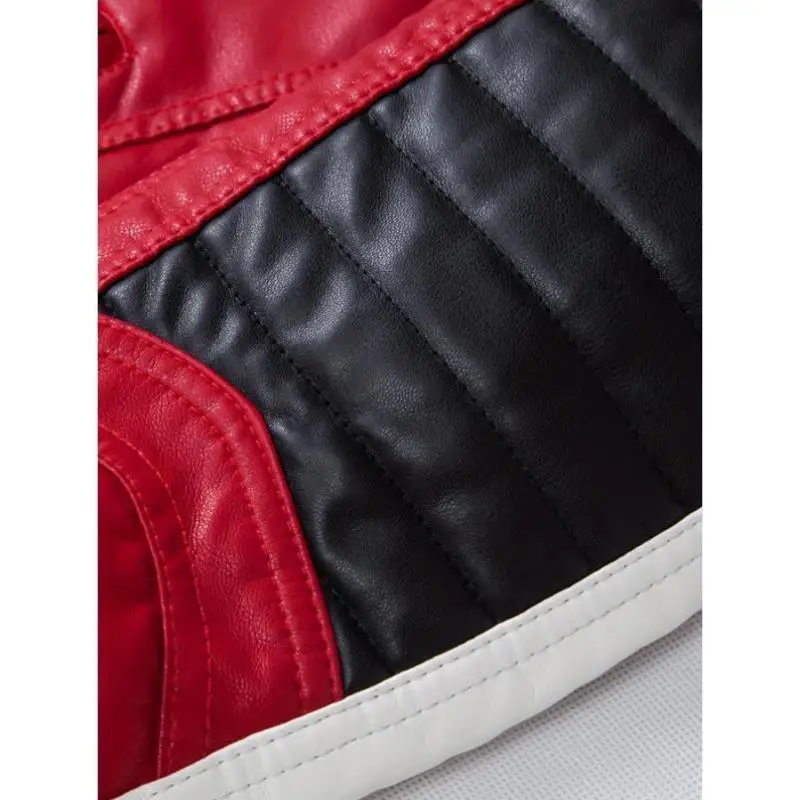 Повседневная мужская кожаная байкерская куртка, новая трансграничная длина V-Ne ort, семипозитная застежка талии для среднего возраста и ...
Повседневная мужская кожаная байкерская куртка, новая трансграничная длина V-Ne ort, семипозитная застежка талии для среднего возраста и ...