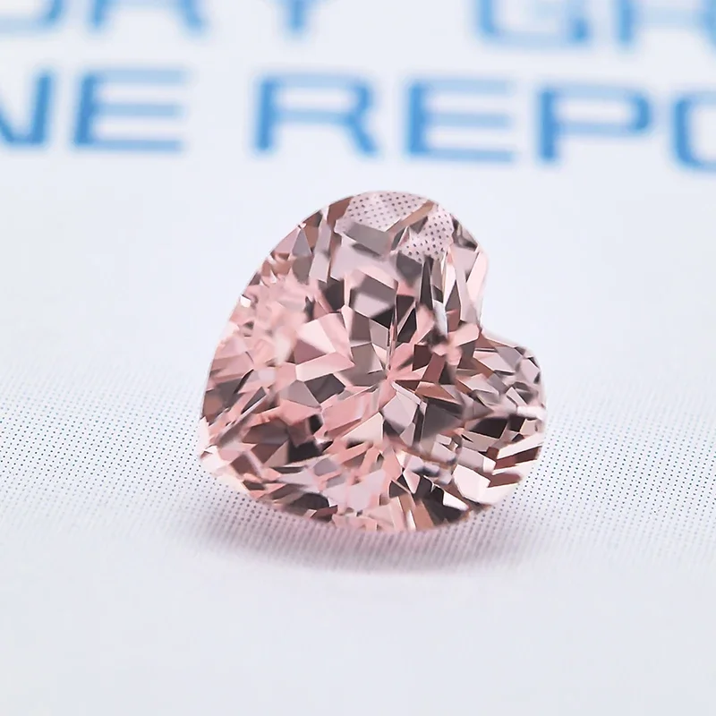 Top Lab Grown Sapphire Morgan Pink Color Heart Shape VVS1 Charms DIY For Jewel Making Materials Selectable AGL Certificate
Top Lab Grown Sapphire Morgan Pink Color Heart Shape VVS1 Charms DIY For Jewel Making Materials Selectable AGL Certificate