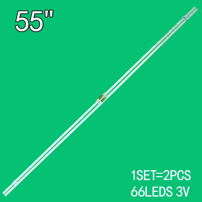 LED backlight Strip 66 lamp for Samsung BN96-52584A QN55Q6D 55Q60A ES55SVQFPBGA66 QE55Q74AAT
LED backlight Strip 66 lamp for Samsung BN96-52584A QN55Q6D 55Q60A ES55SVQFPBGA66 QE55Q74AAT