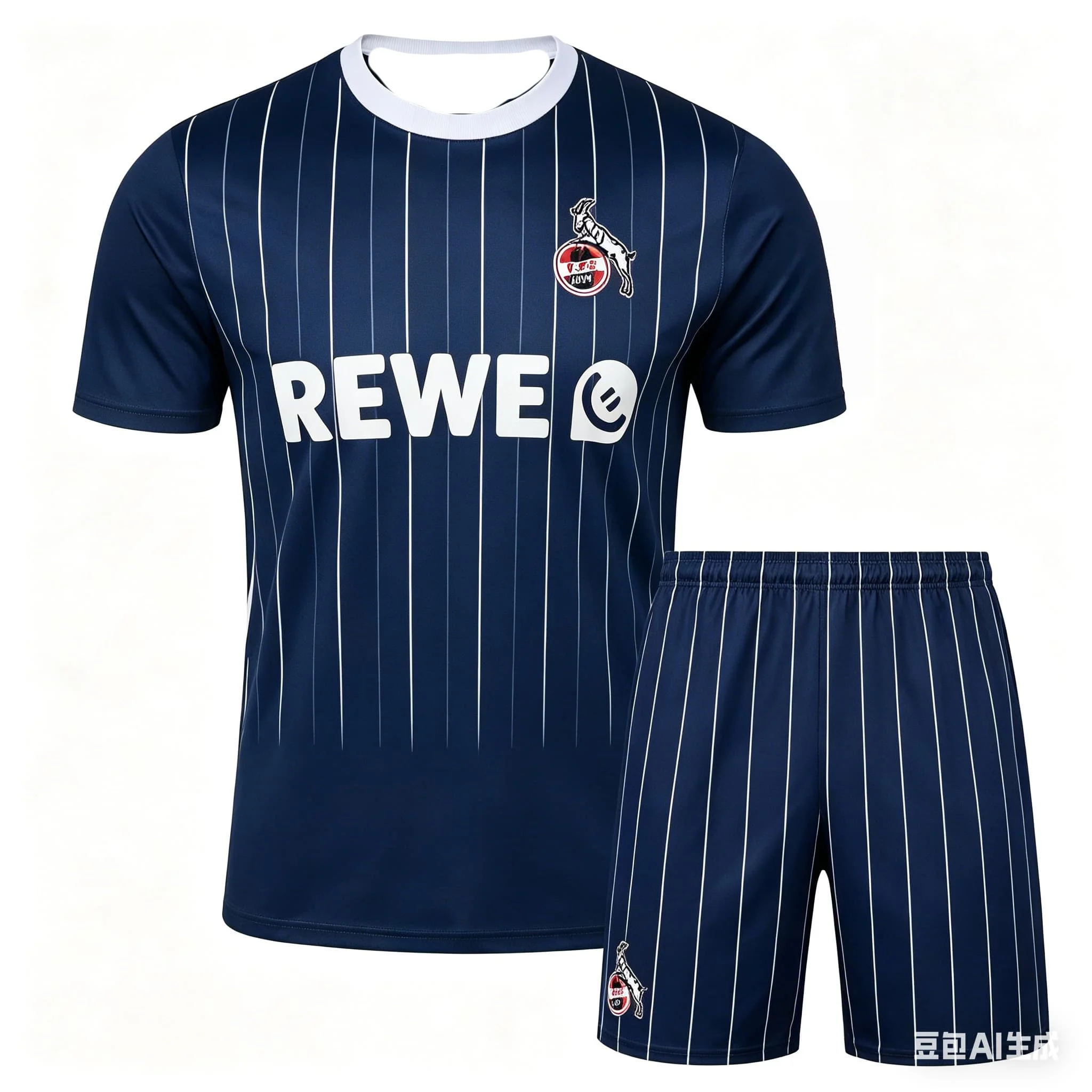 FC Köln Special Edition Soccer Jersey Set, REWE Sponsor, Ornate Pattern Breathable Football Shirt Set for Fans & Match Wear
FC Köln Special Edition Soccer Jersey Set, REWE Sponsor, Ornate Pattern Breathable Football Shirt Set for Fans & Match Wear
