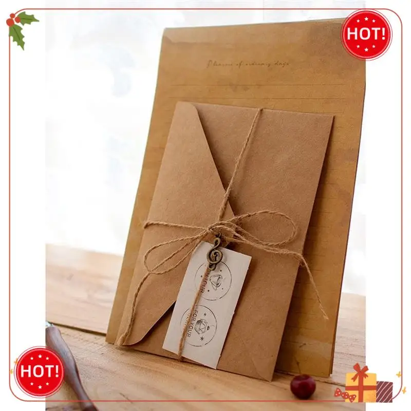Durable-Vintage Kraft Paper Writing Paper European Style Paper For Letter Writing Letter Paper Stationery 8 12Piece
Durable-Vintage Kraft Paper Writing Paper European Style Paper For Letter Writing Letter Paper Stationery 8 12Piece
