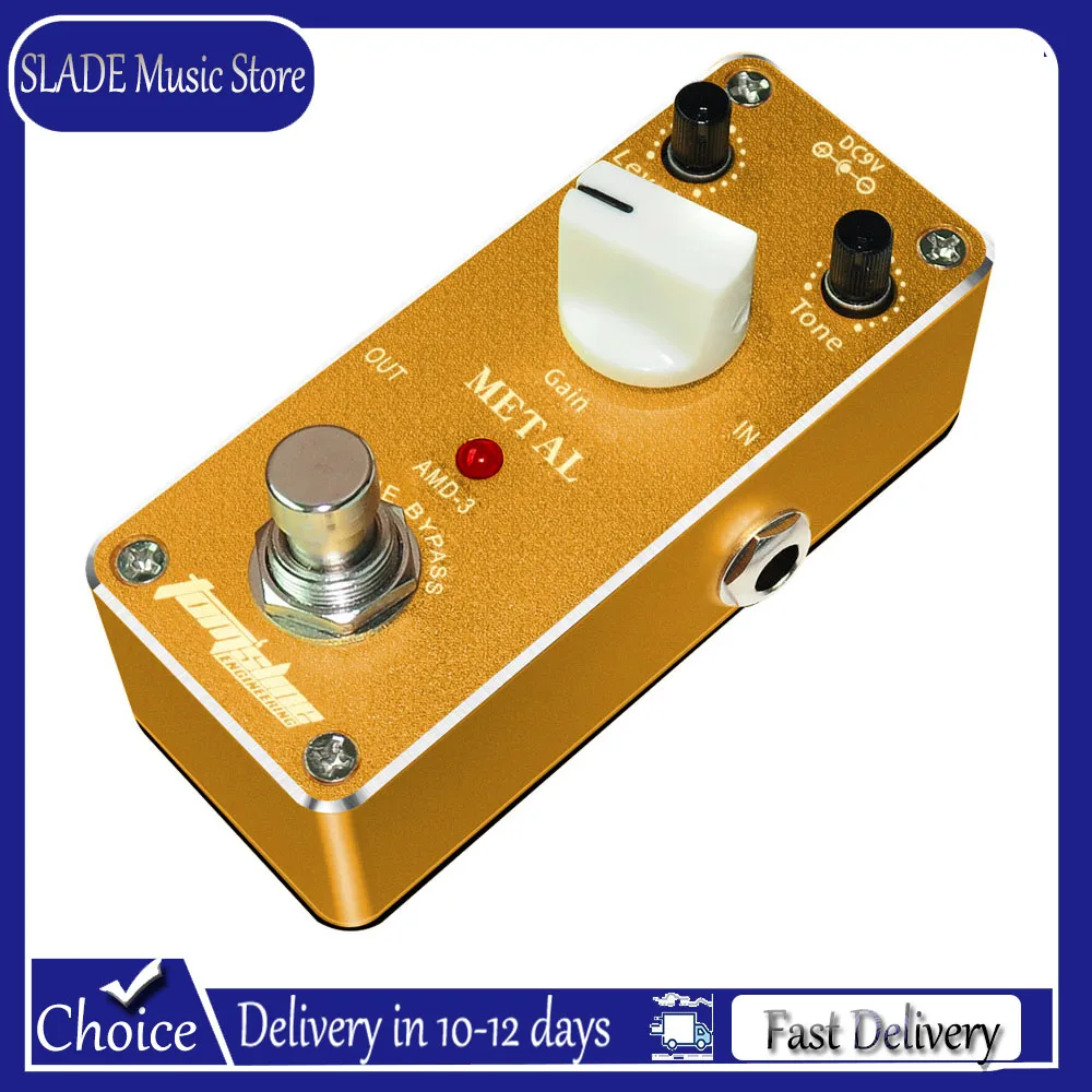 AROMA ADL-3 Guitar Effect Pedal Tom'sline Mini Delay Guitar Pedal Effect True Bypass Electric Guitar Parts Durable
AROMA ADL-3 Guitar Effect Pedal Tom'sline Mini Delay Guitar Pedal Effect True Bypass Electric Guitar Parts Durable