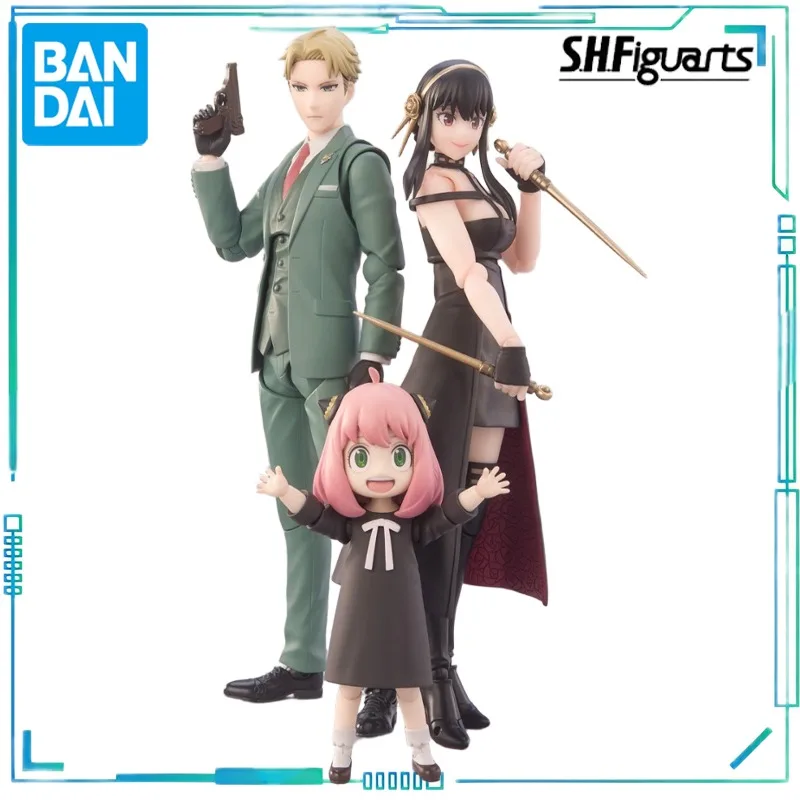 BANDAI Genuine S. H. Figuarts Series Spy Family Series Joel Folger,Lloyd Fudge,Ania Fujie Mobile Model Exquisite Toy Collect
BANDAI Genuine S. H. Figuarts Series Spy Family Series Joel Folger,Lloyd Fudge,Ania Fujie Mobile Model Exquisite Toy Collect