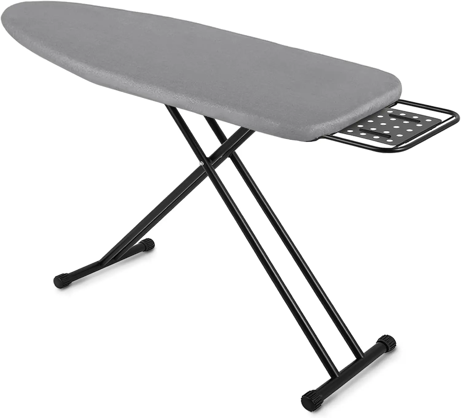 Full Size Ironing Board 47x15 inch with Heat Resistant Cover & Thick Felt Pad, Safety Iron Rest, Anti-Skid Feet, Height Adjustable, Heavy Duty
Full Size Ironing Board 47x15 inch with Heat Resistant Cover & Thick Felt Pad, Safety Iron Rest, Anti-Skid Feet, Height Adjustable, Heavy Duty