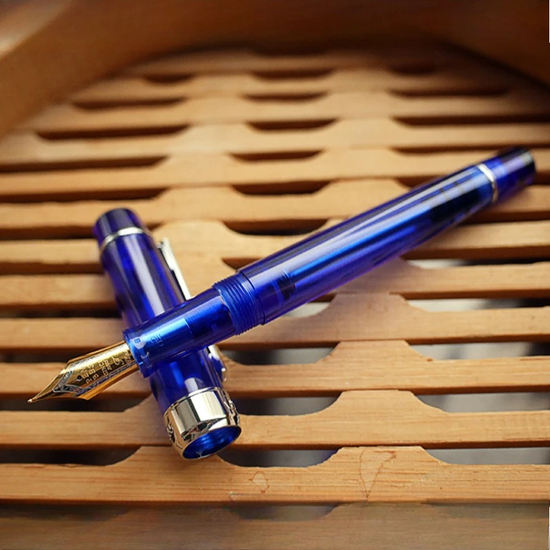 PENBBS 355-Plus Piston Fountain Pen Big Size Hand Pushed Iridium Gold Pen Tip M 0.7mm Ink Pen Luxury School Supplies Stationery
PENBBS 355-Plus Piston Fountain Pen Big Size Hand Pushed Iridium Gold Pen Tip M 0.7mm Ink Pen Luxury School Supplies Stationery