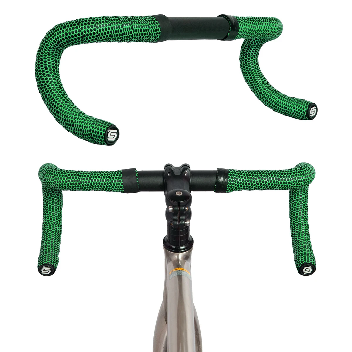 1 Pair of Durable Bicycle Handle Tape, 200*3cm Road Bicycle Handle Tape, Anti Slip Shockproof Handle Tape and PU Shockproof Bag
1 Pair of Durable Bicycle Handle Tape, 200*3cm Road Bicycle Handle Tape, Anti Slip Shockproof Handle Tape and PU Shockproof Bag