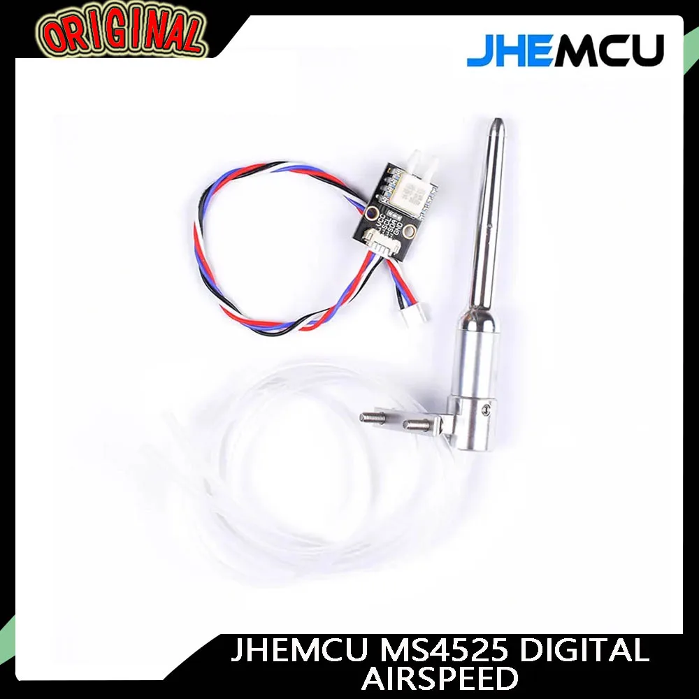 JHEMCU MS4525 DIGITAL AIRSPEED SENSOR INAV PIX PX4 for Flight Control Fixed Wing Open Source Differential Pressure Sensor
JHEMCU MS4525 DIGITAL AIRSPEED SENSOR INAV PIX PX4 for Flight Control Fixed Wing Open Source Differential Pressure Sensor