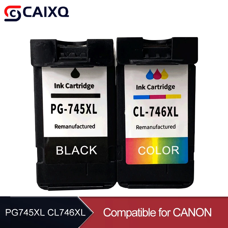 PG-745XL/CL-746XL PG-745 CL-746 Восстановленные картриджи для Canon MG2470 MG2570 MG3070 MG2970 TR4570 
PG-745XL/CL-746XL PG-745 CL-746 Восстановленные картриджи для Canon MG2470 MG2570 MG3070 MG2970 TR4570