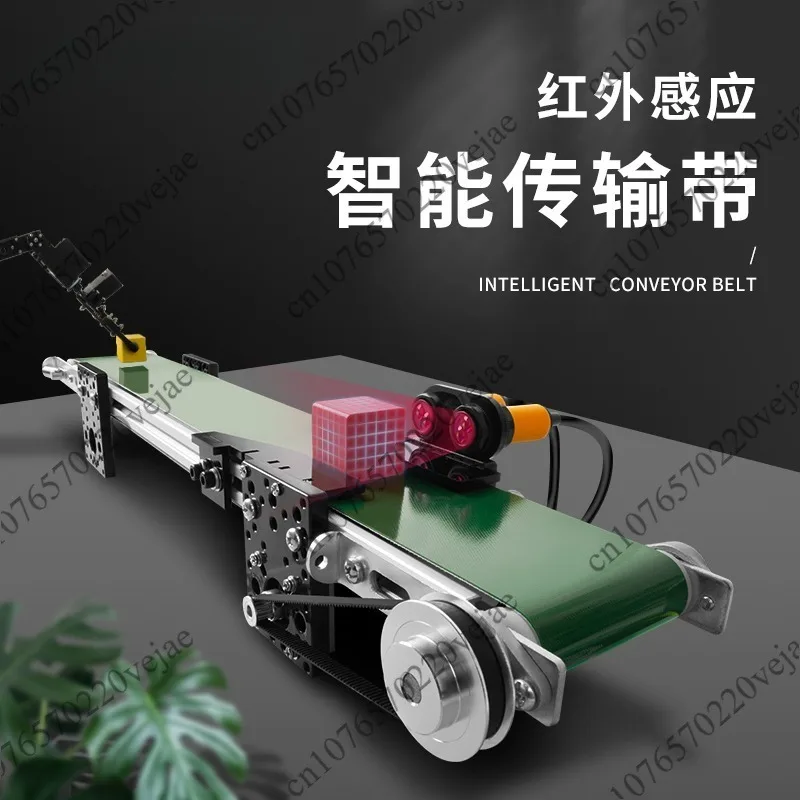 Conveyor belt robot arm assembly line scene simulation, stepping motor small conveyor belt
Conveyor belt robot arm assembly line scene simulation, stepping motor small conveyor belt