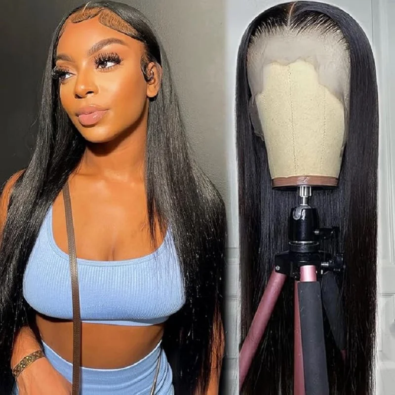 Bone Straight Natural 200% Density 13x6 Frontal Wig Brazilian Remy Hair wig HD Transparent Lace 100% Human Hair Wig For Women
Bone Straight Natural 200% Density 13x6 Frontal Wig Brazilian Remy Hair wig HD Transparent Lace 100% Human Hair Wig For Women